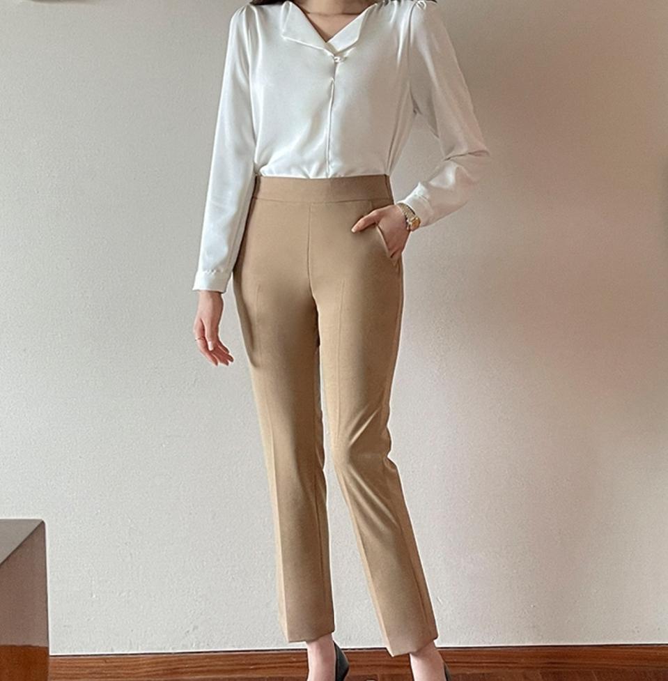 베이지 슬랙스 새상품 M사이즈