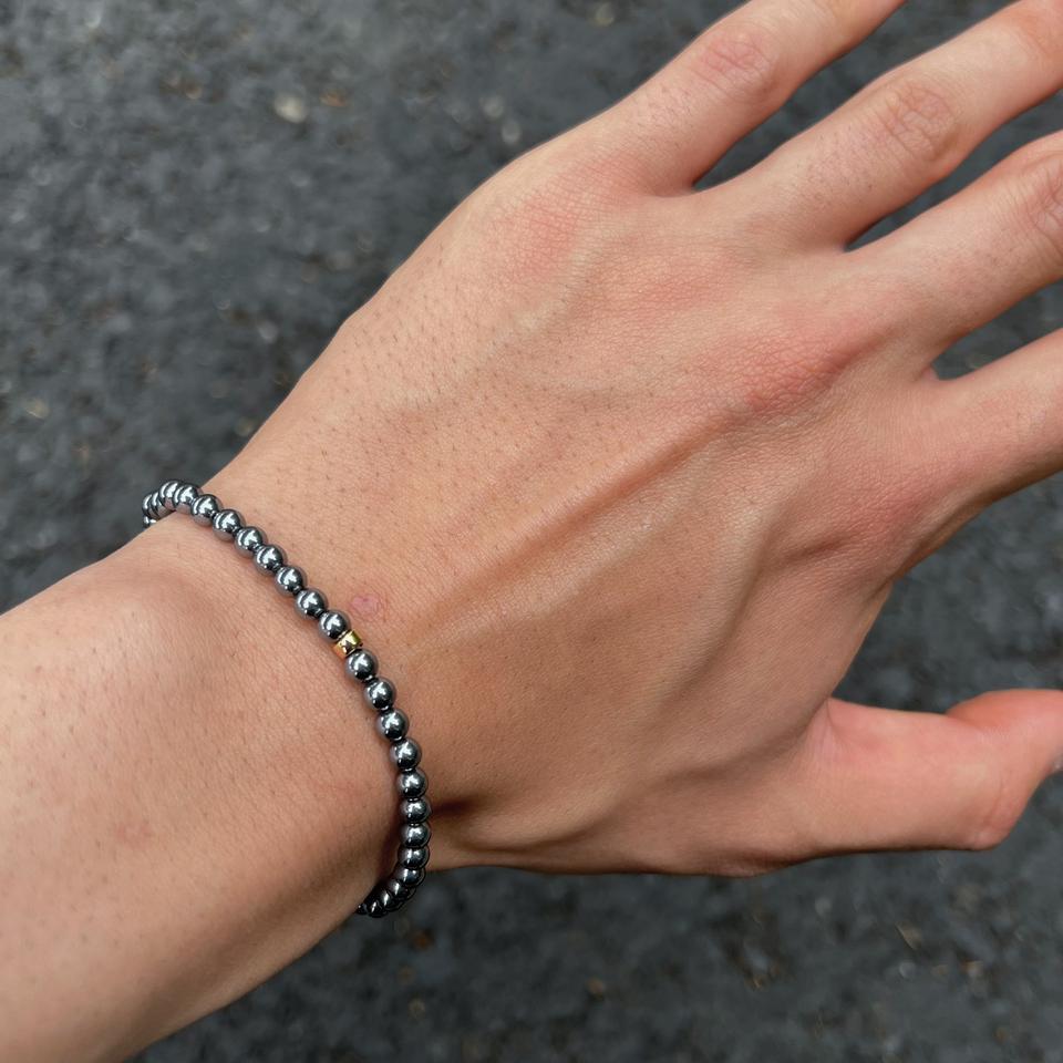 천연 테라헤르츠 14k gold 팔찌(무료배송)