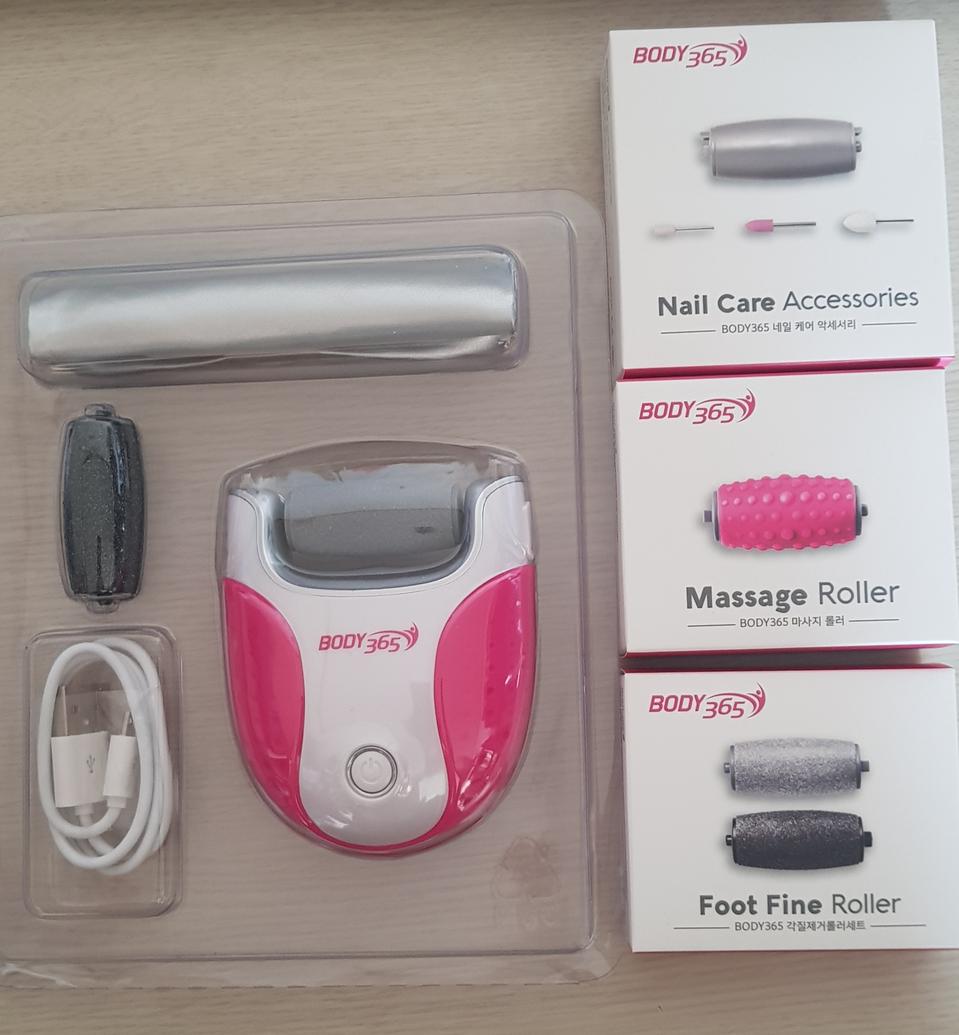 미개봉 새상품 전동 발 각질제거기 (네일, 마사지 가능)