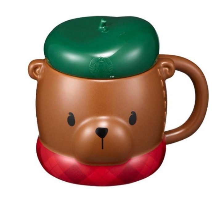 스타벅스 브라운 베어머그 355ml