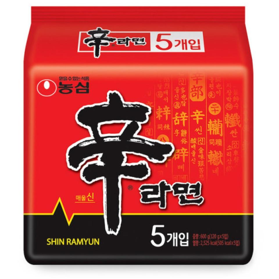 농심신라면외7종봉지면1상자(40봉)
