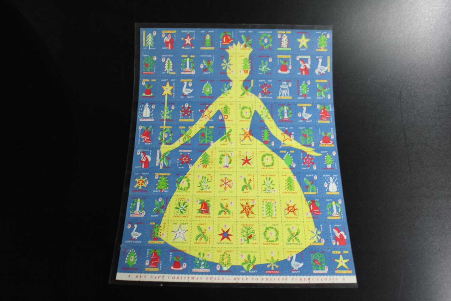 1957년 크리스마스 씰 전지