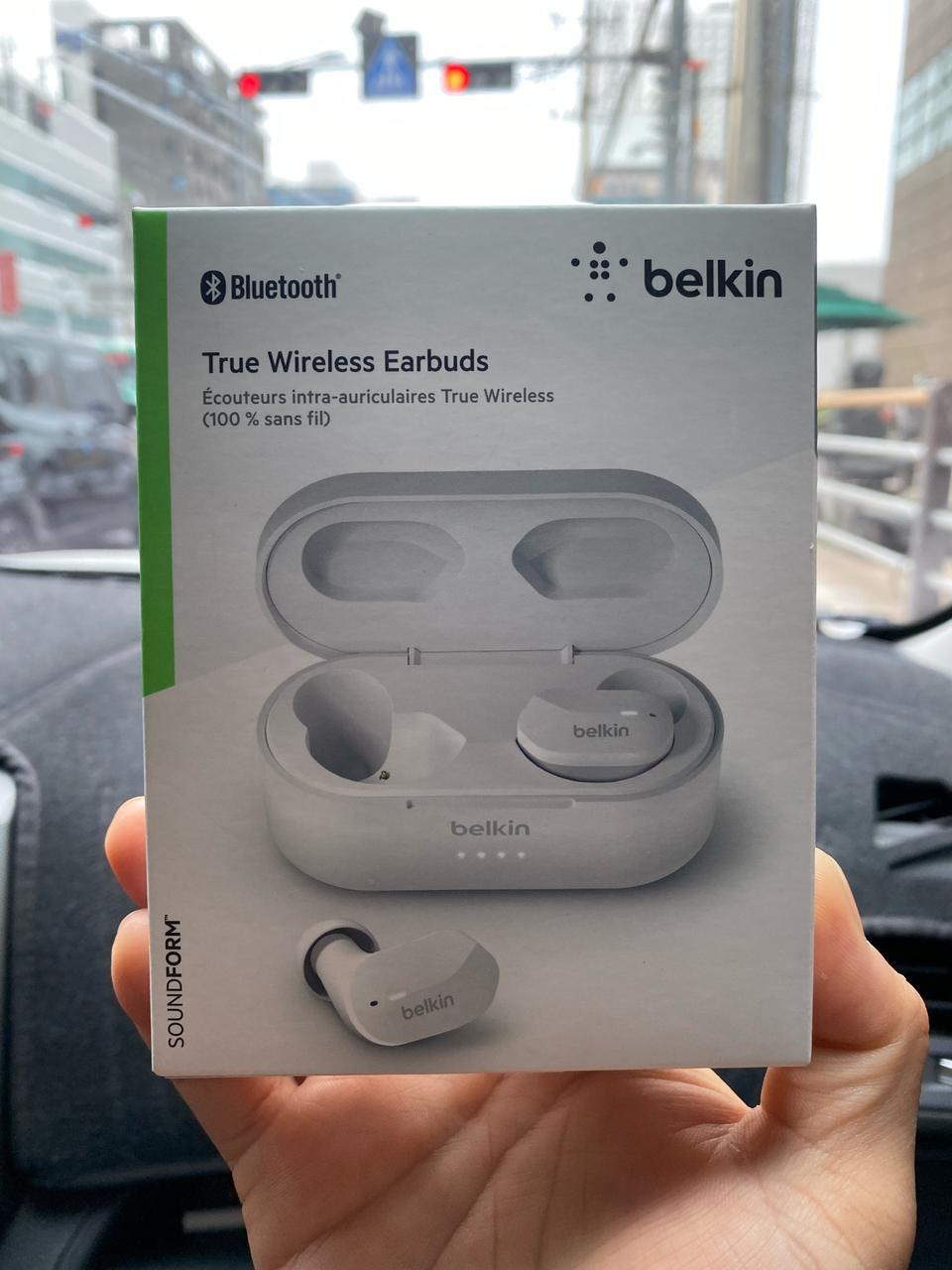 벨킨 사운드폼 블루투스 이어팟 미개봉 새제품