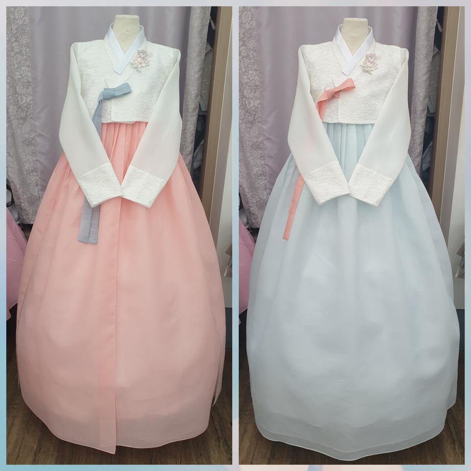 레이스몸판  혼주 하객 신부모두가능한 세트