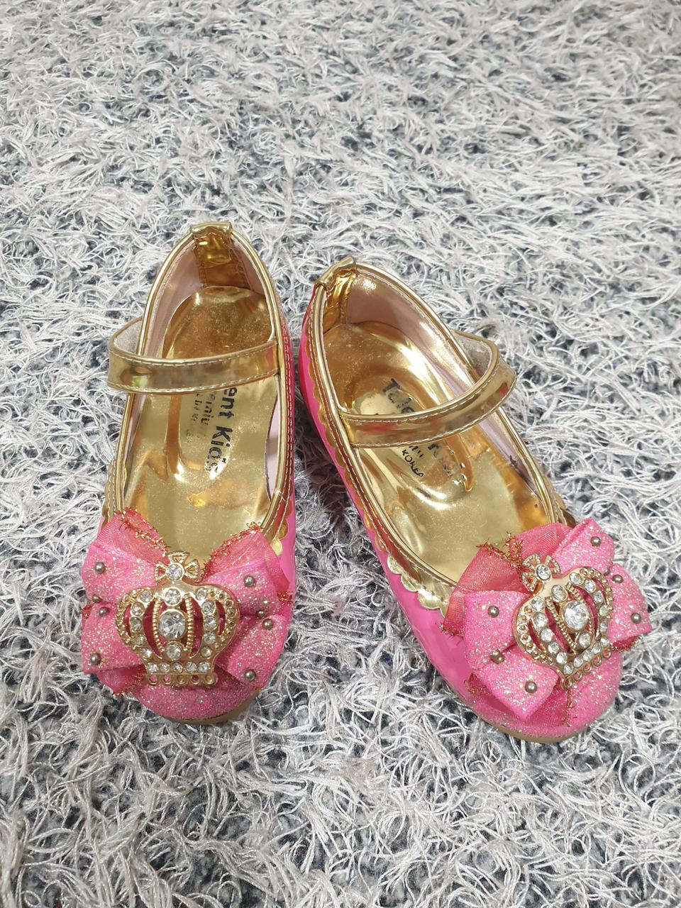 여아신발140 탤런트키즈 공주구두