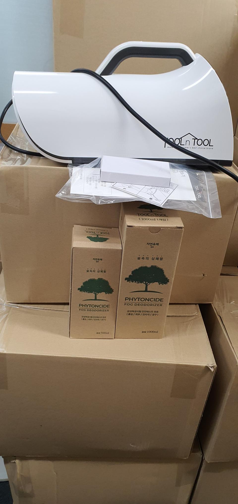 툴앤툴 F1  연무기 판매합니다