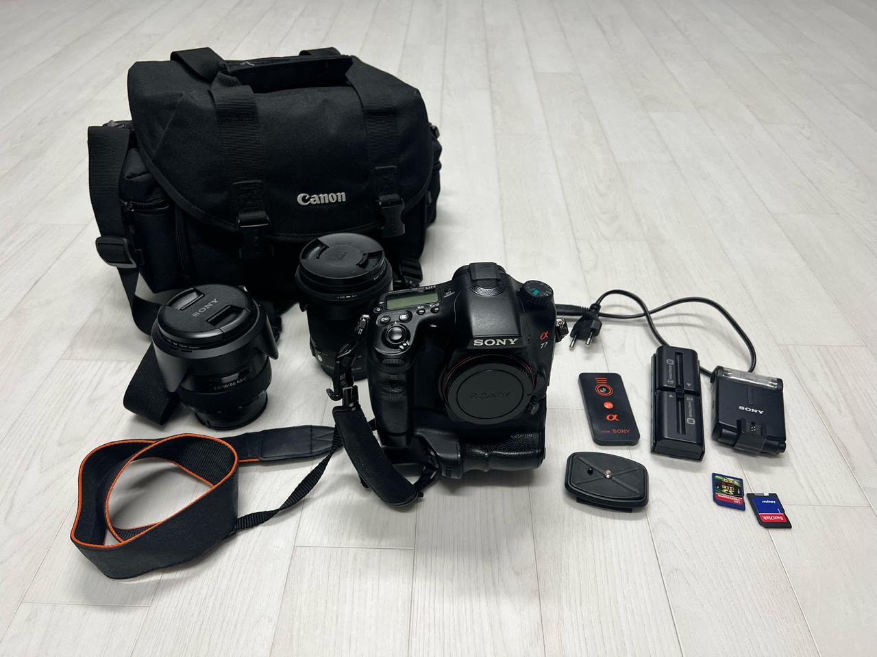 소니알파 DSLR A77 일괄 판매