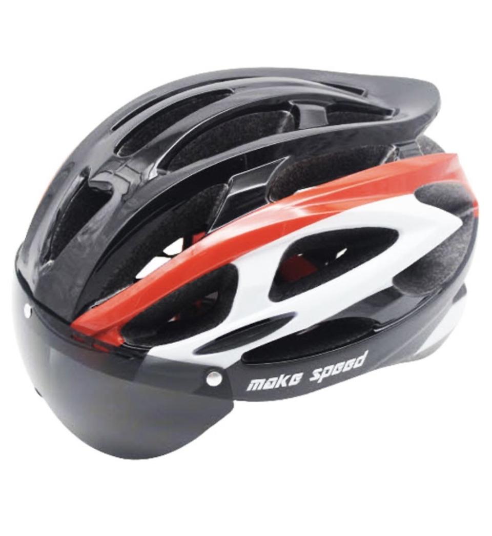 make speed 3세대 자전거 고글헬멧