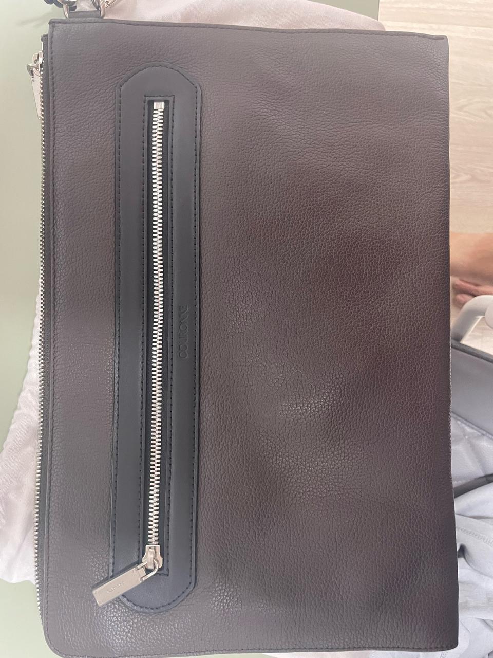 <30%세일>쿠론(couronne) 브라운블랙 남성클러치