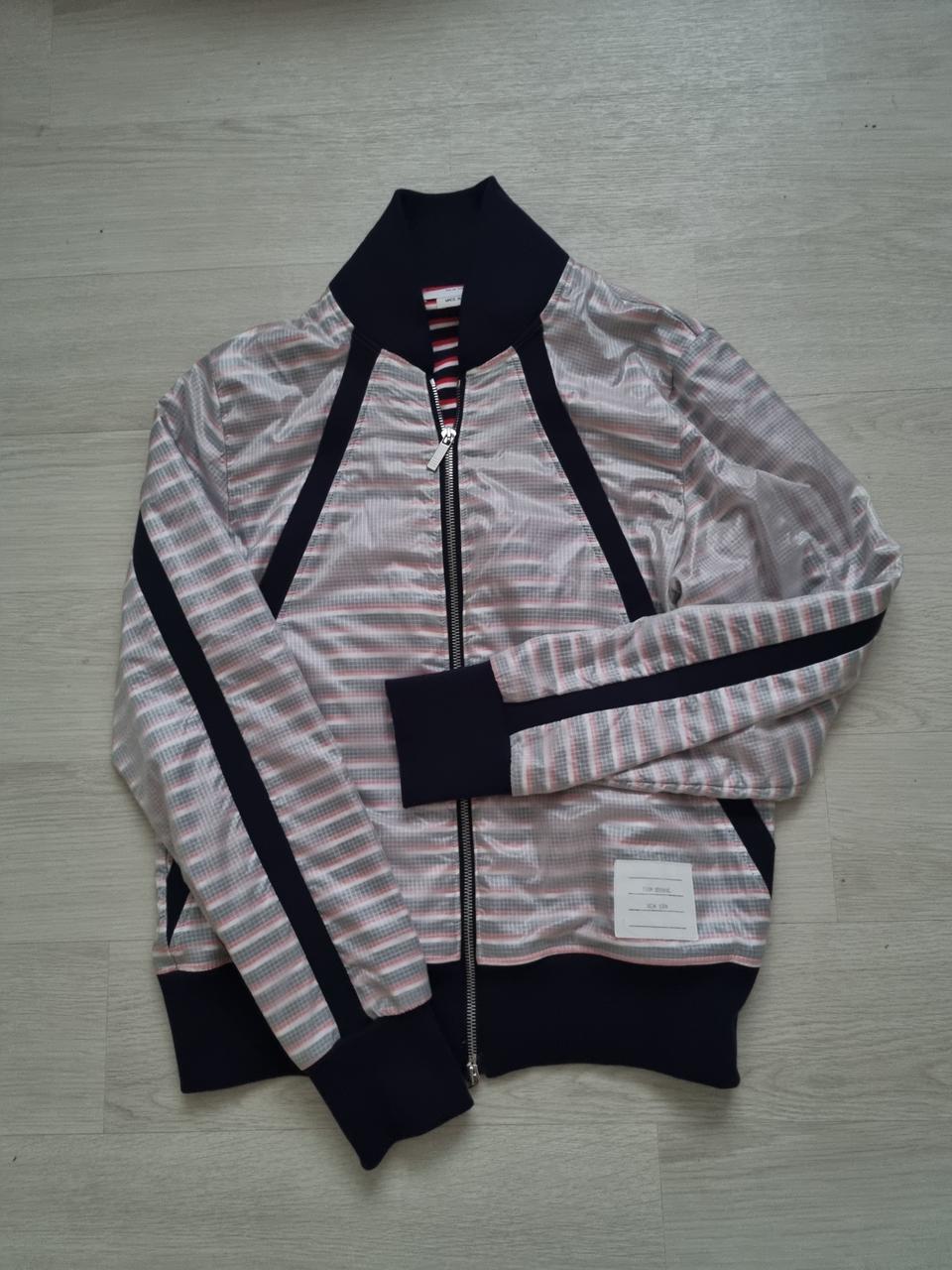 (정품)톰브라운 스트라이프 보머 자켓(남녀공용)