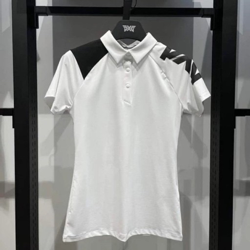 여성 Pxg 화이트 반팔 (새상품)