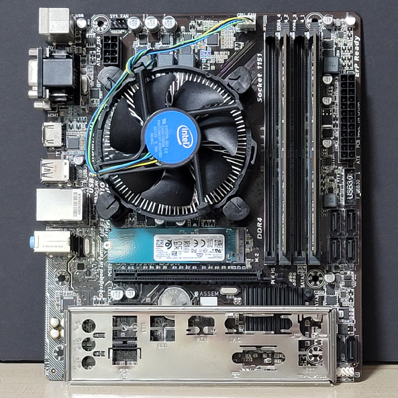 인텔 6세대 i5-6400/ B150M/ DDR4 8GB 부품 일괄