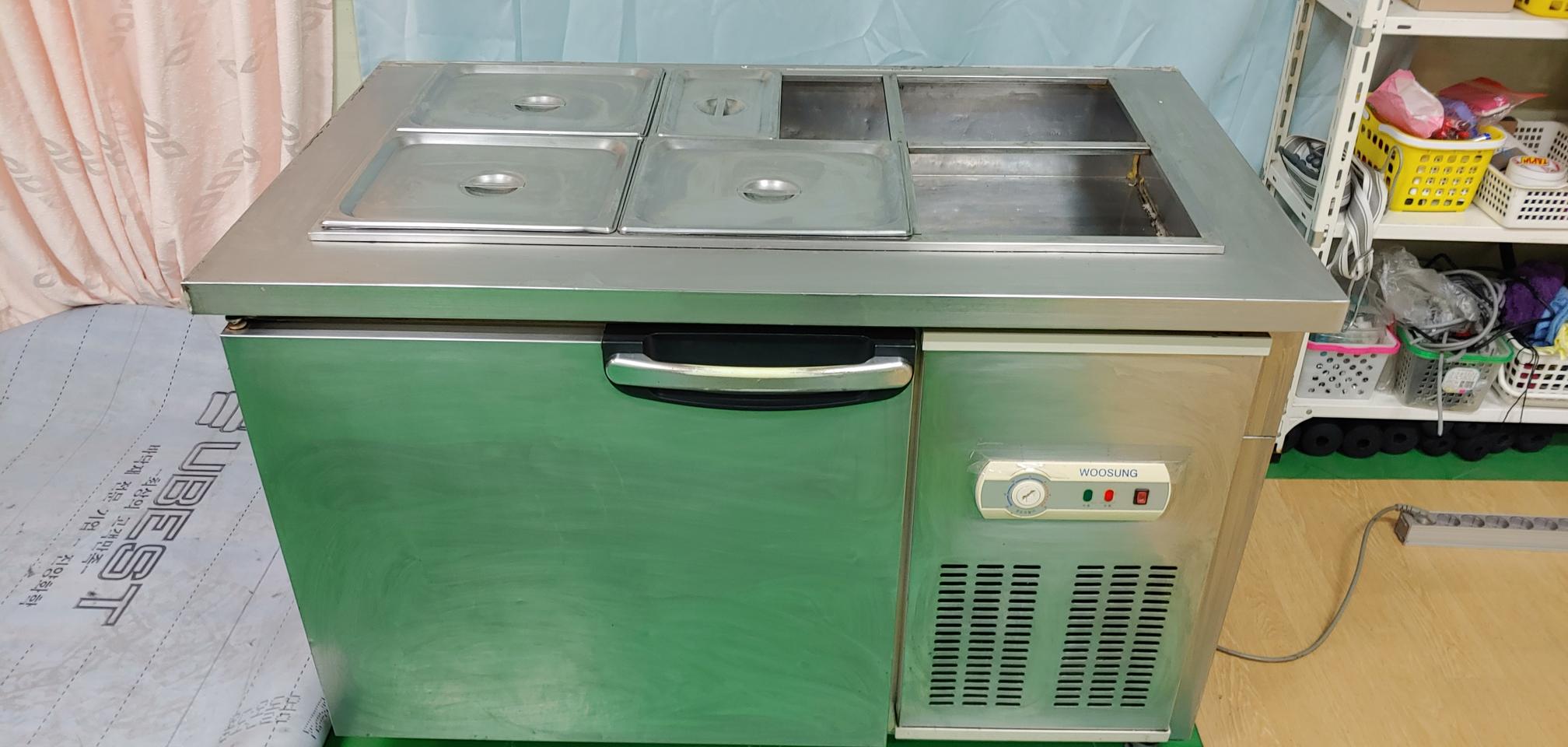 우성 테이블냉장고 밧드냉장고 1200미리 김밥냉장고 반찬냉장고 배송가능