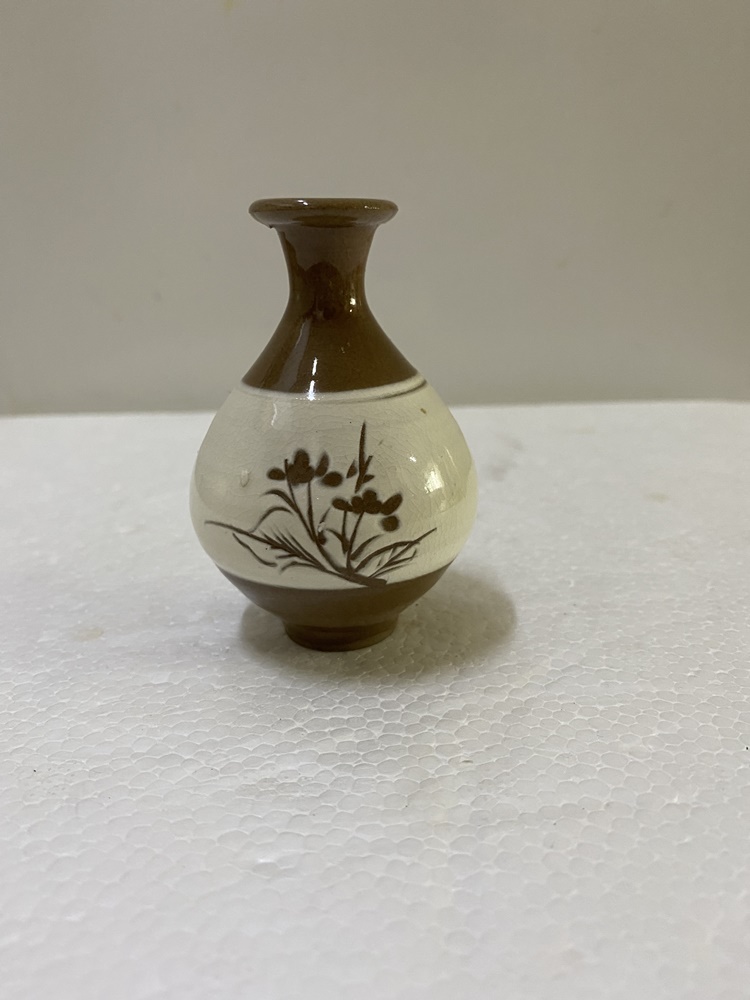 예쁜 그림있는 미니 도자기