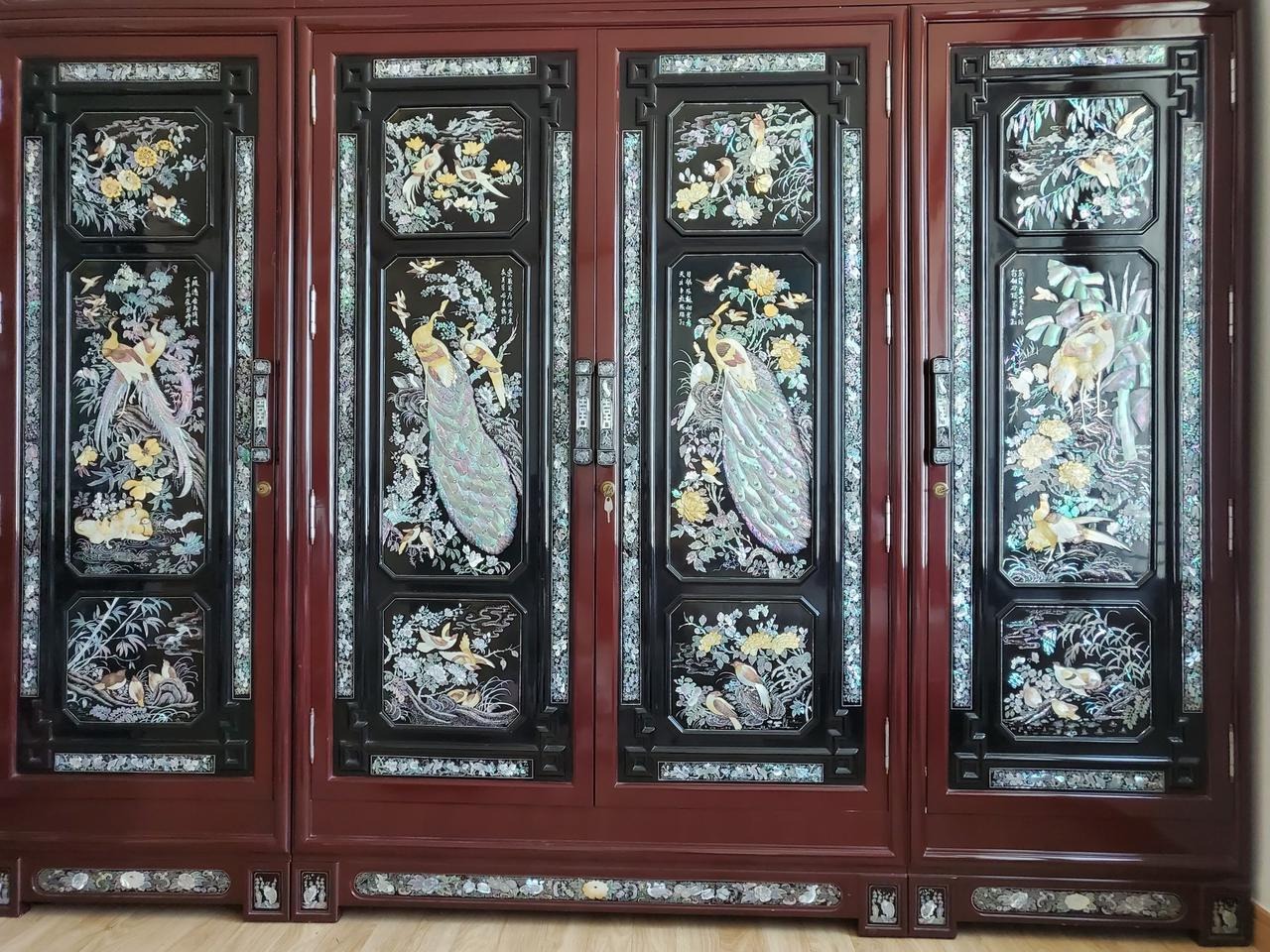 고가구 나전칠기 장롱