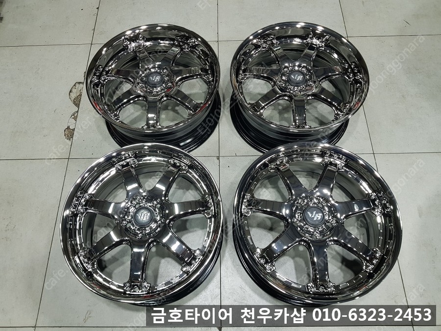 18인치 볼크 GT7 정품 크롬 하이림 중고휠 한대분 팝니다