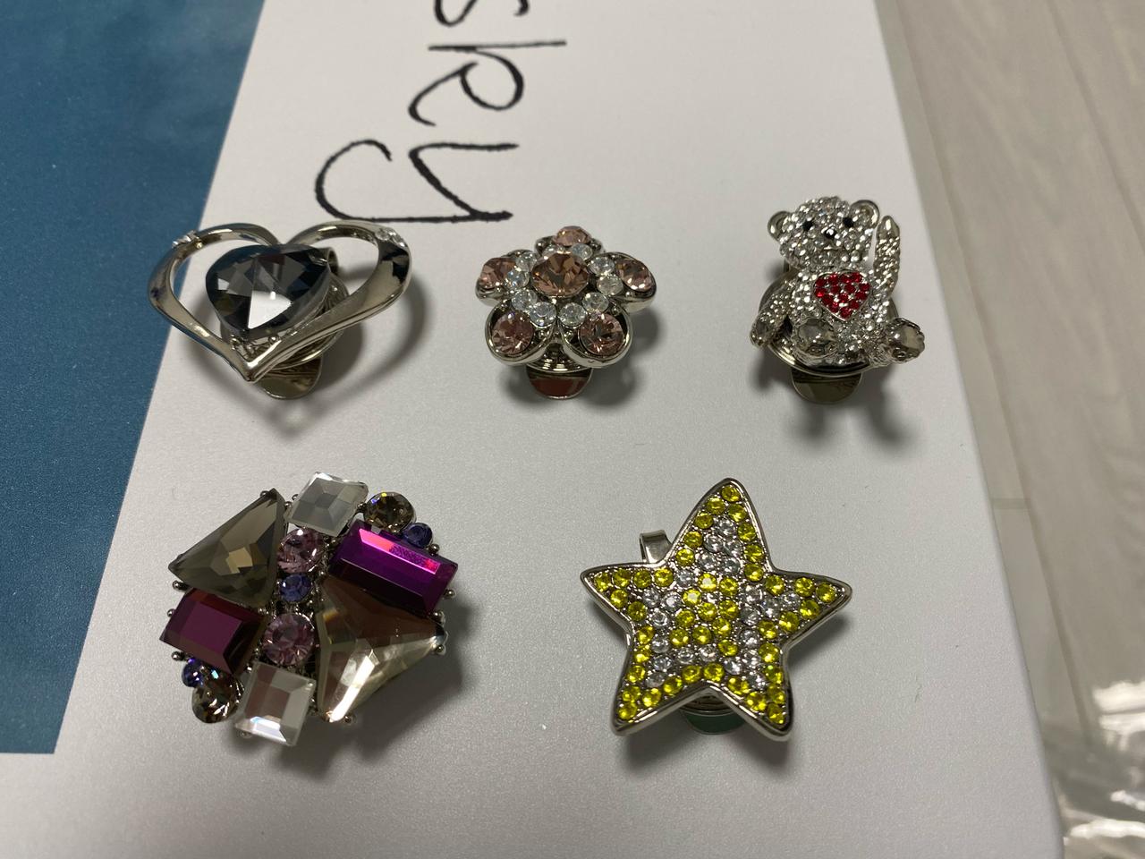 스와로브스키스톤 클립 볼마커 세트2