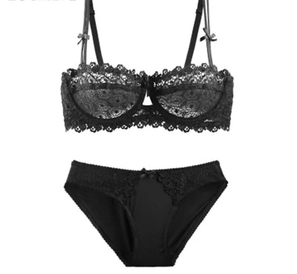 새제품)레이스 홀겹 브라 팬티 세트 (S,M,L)