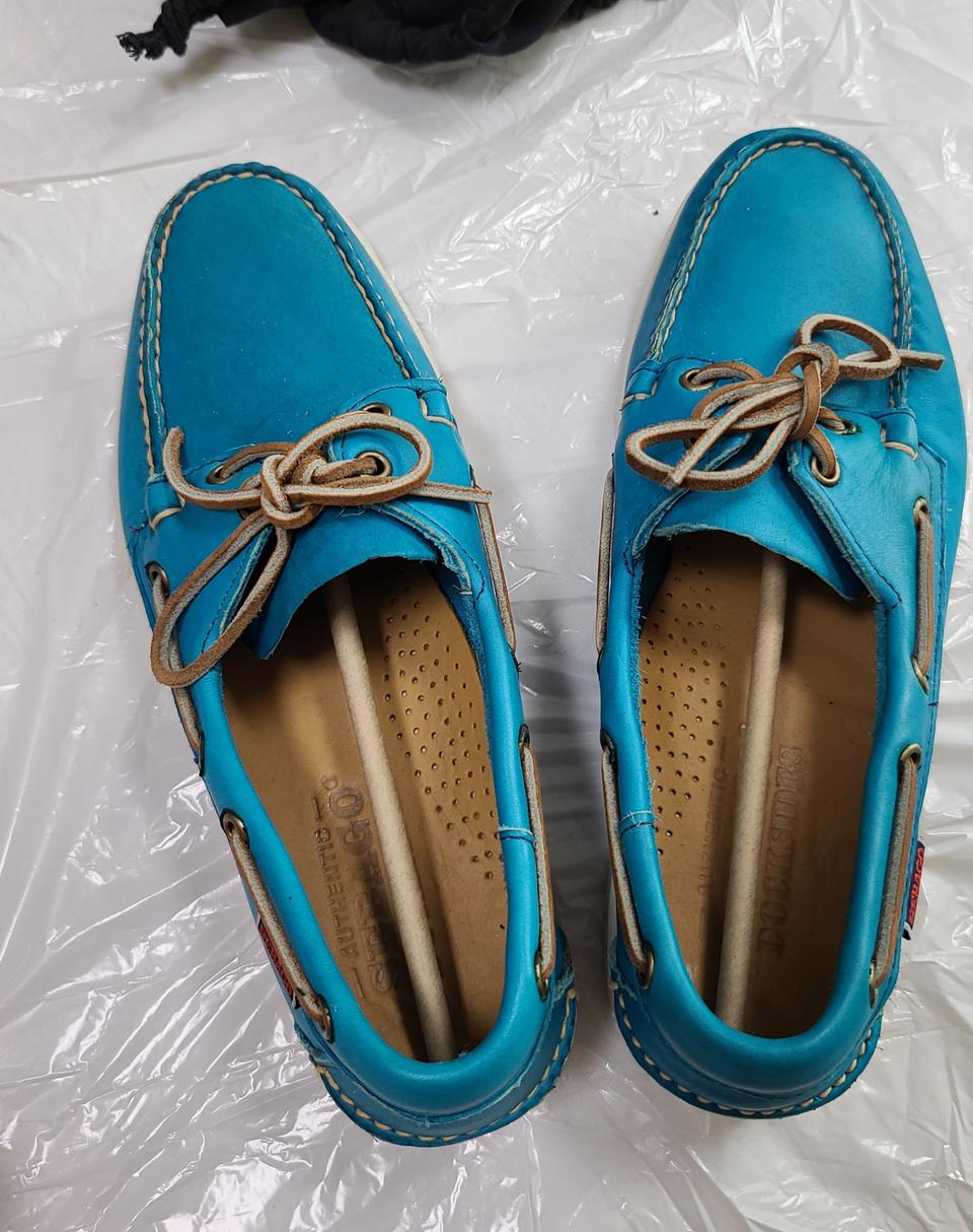 (새상품) 세바고 가죽 보트화 260