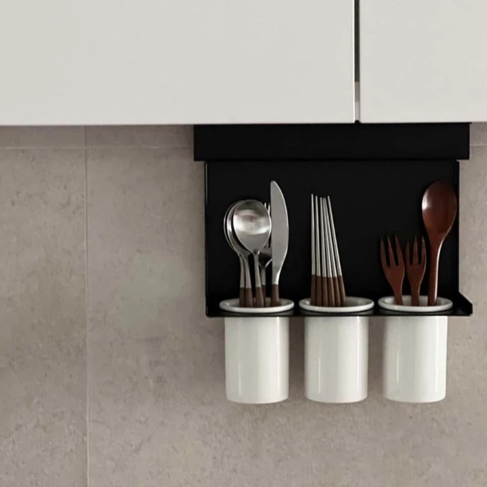 도자기 수저통 미개봉