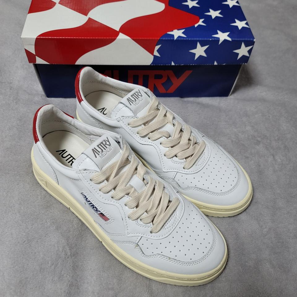 [EU41]오트리 메달리스트 레더 화이트레드