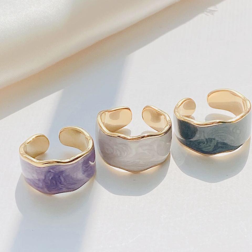 써지컬스틸 컬러 반지