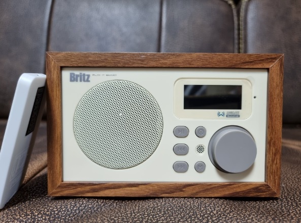 [브리츠] 올인원 레트로 블루투스 스피커 BA-C1