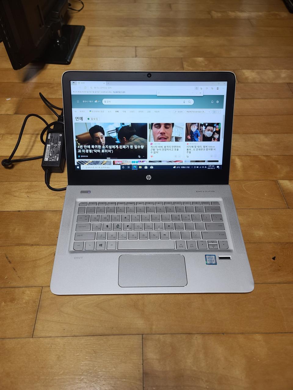 HP 13-D050TU 노트북 i3-6100u SSD128기가