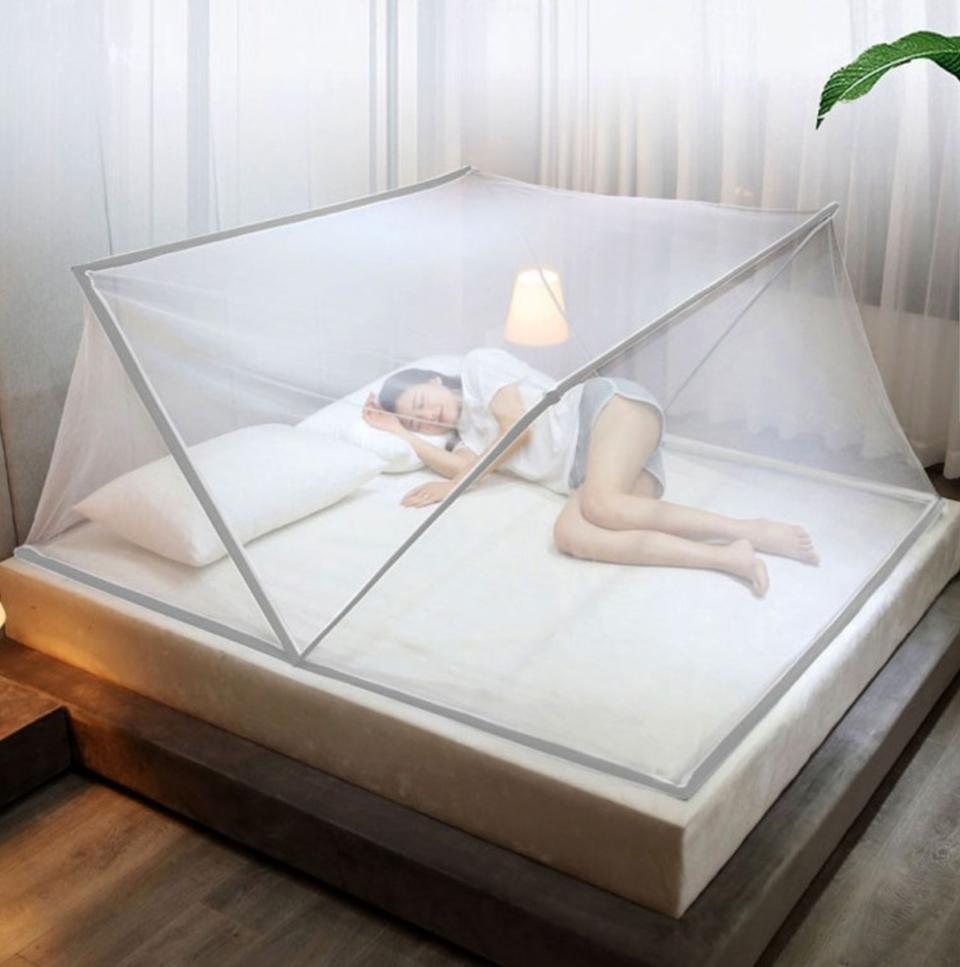 원터치 튼튼 모기장