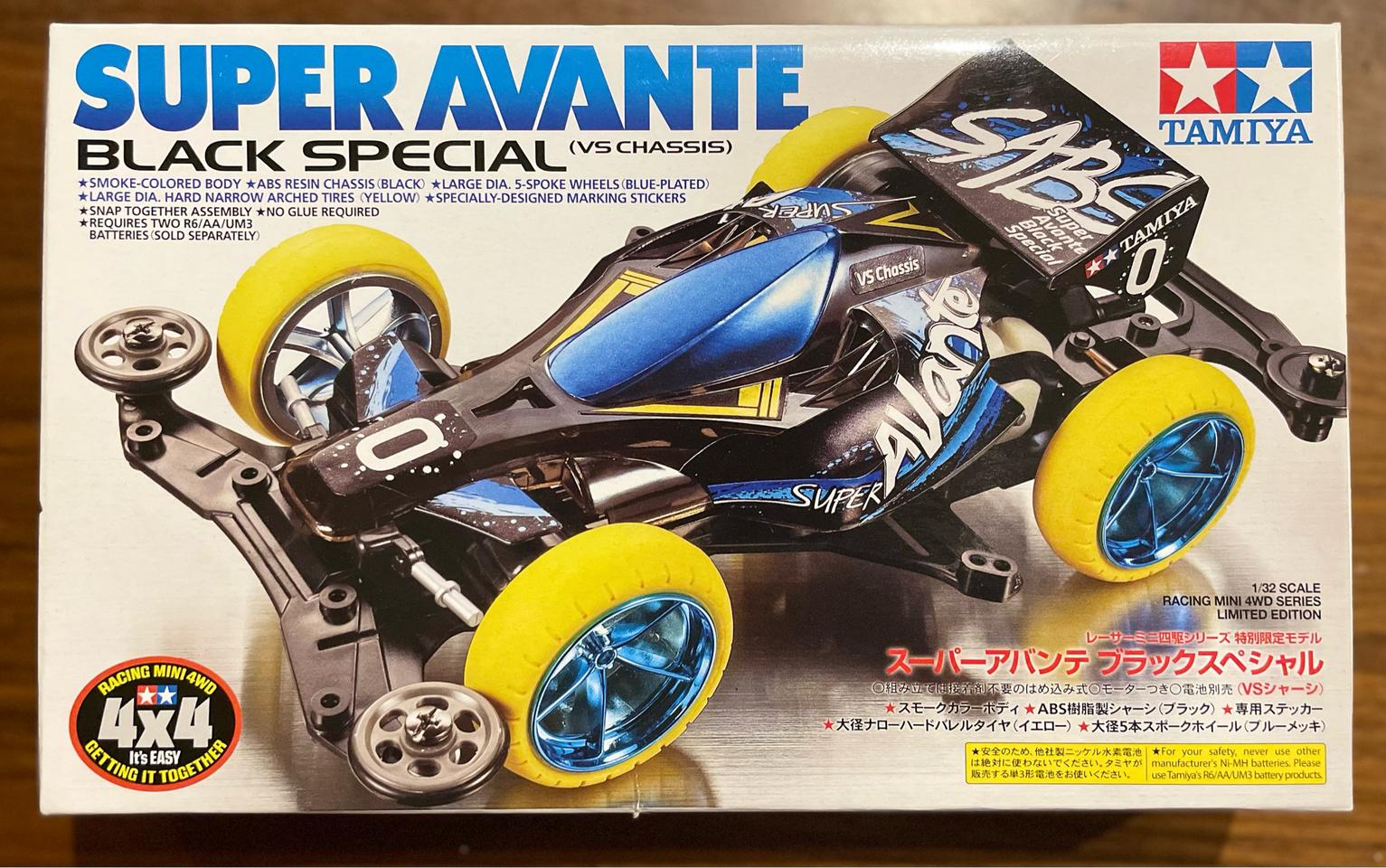 타미야 미니카 슈퍼 아반테 블랙스페셜