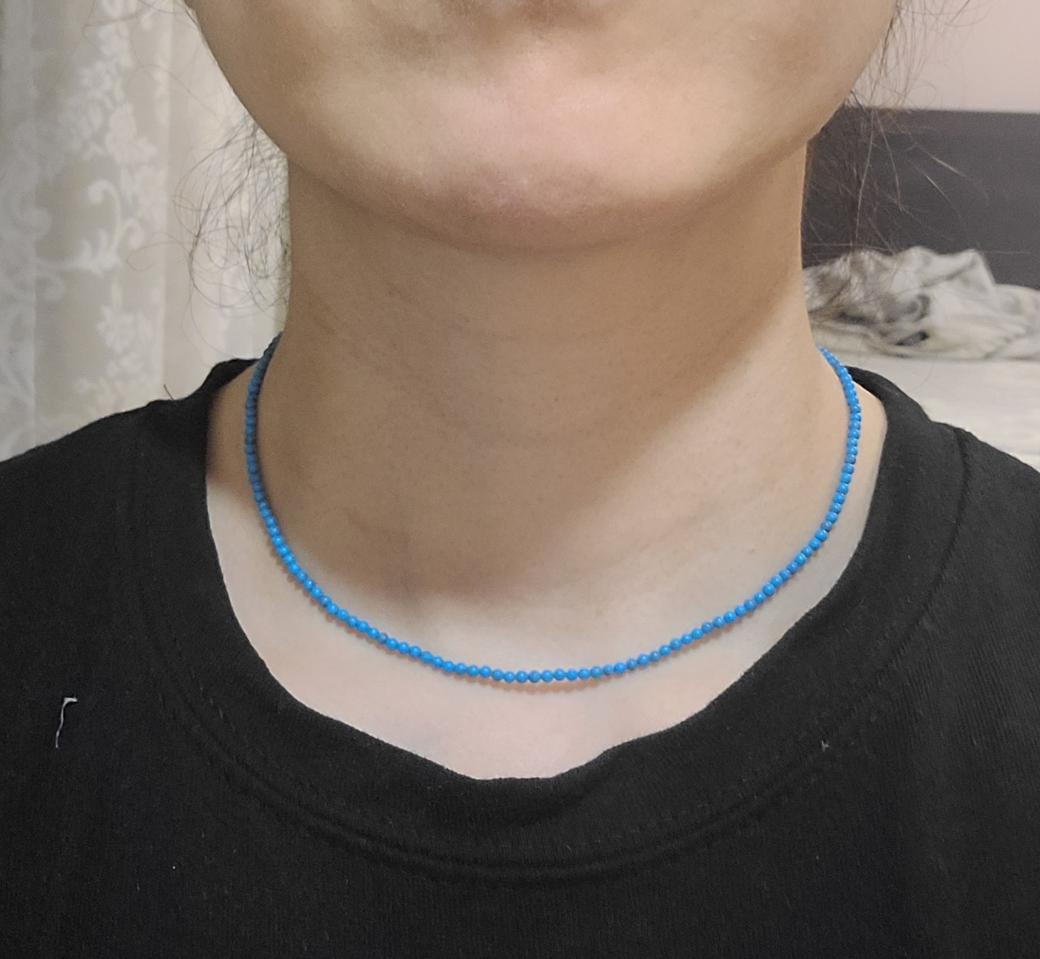 터키석 은목걸이