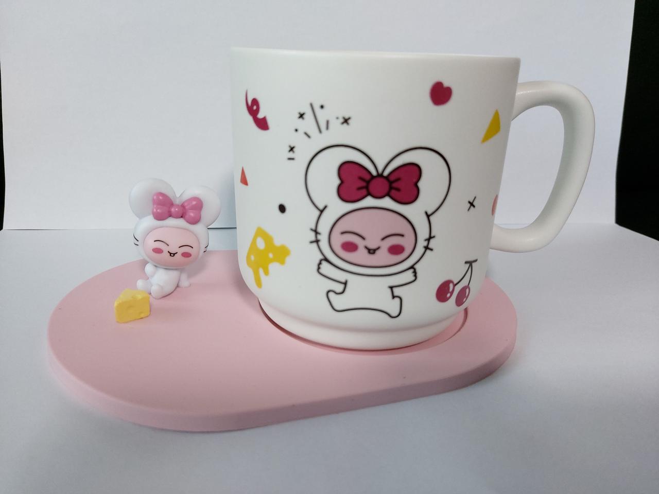 어피치 피규어코스터머그