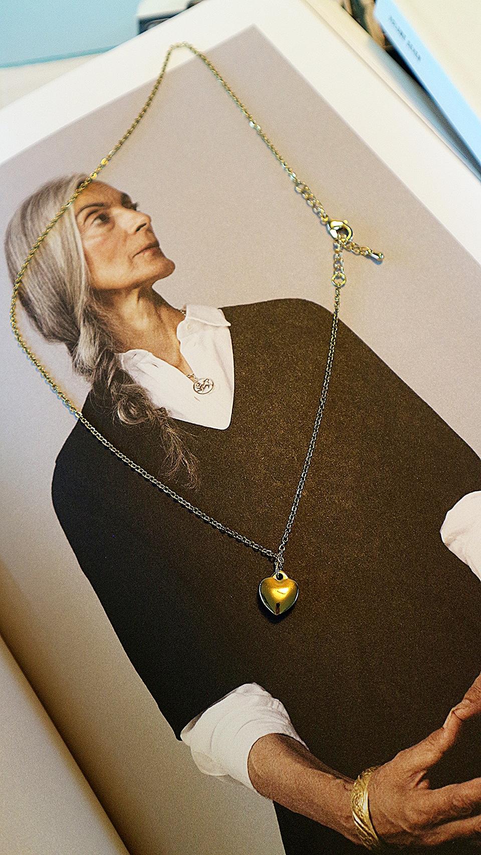 써지컬스틸 하트통통 목걸이(새상품)