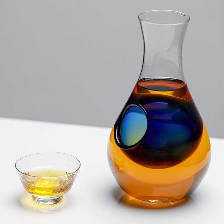 히야또 유리 사케병 막걸리병 글라스 예쁜 술병 3size