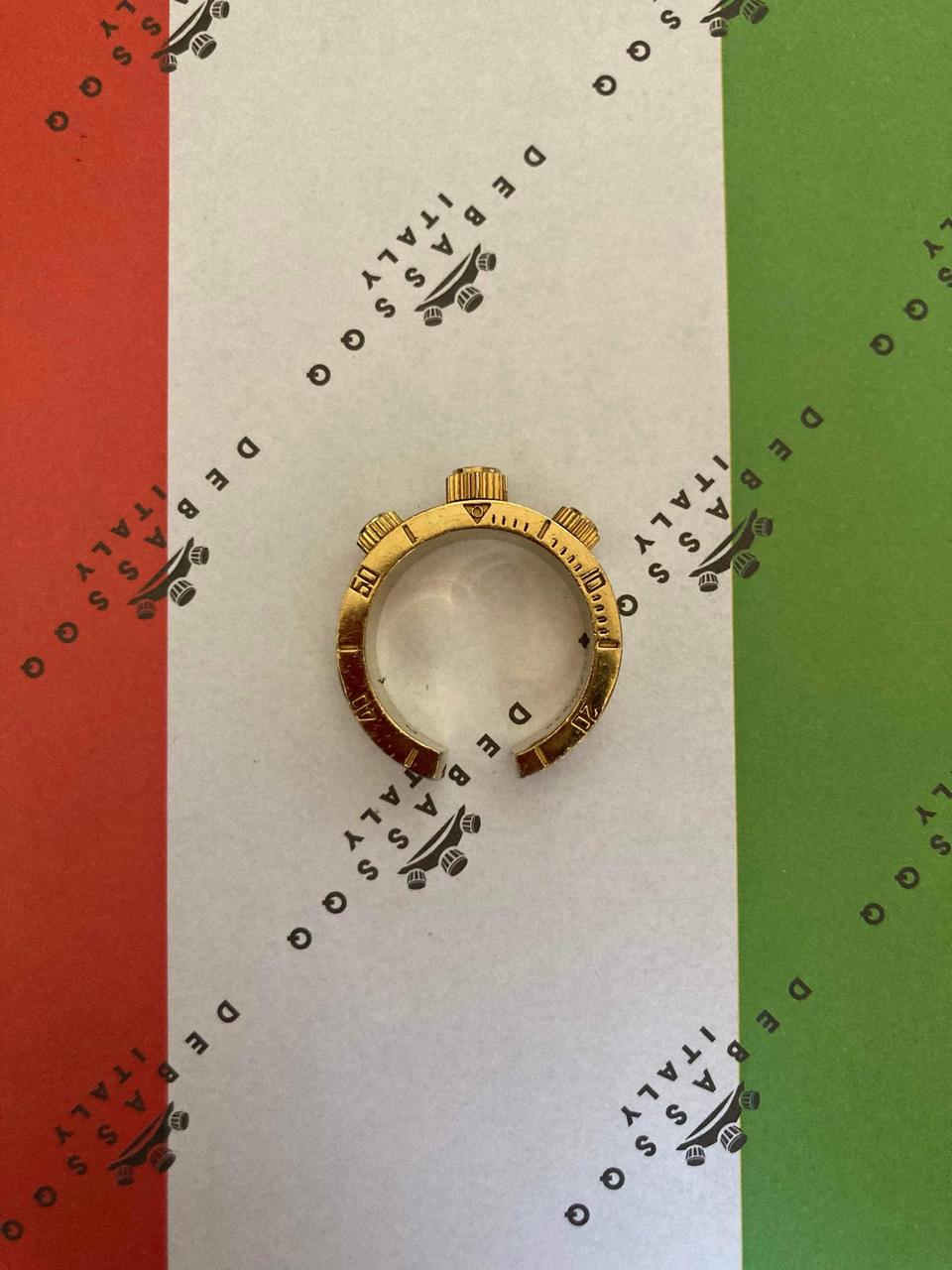 [풀박스] 드바스크 유광골드 반지M