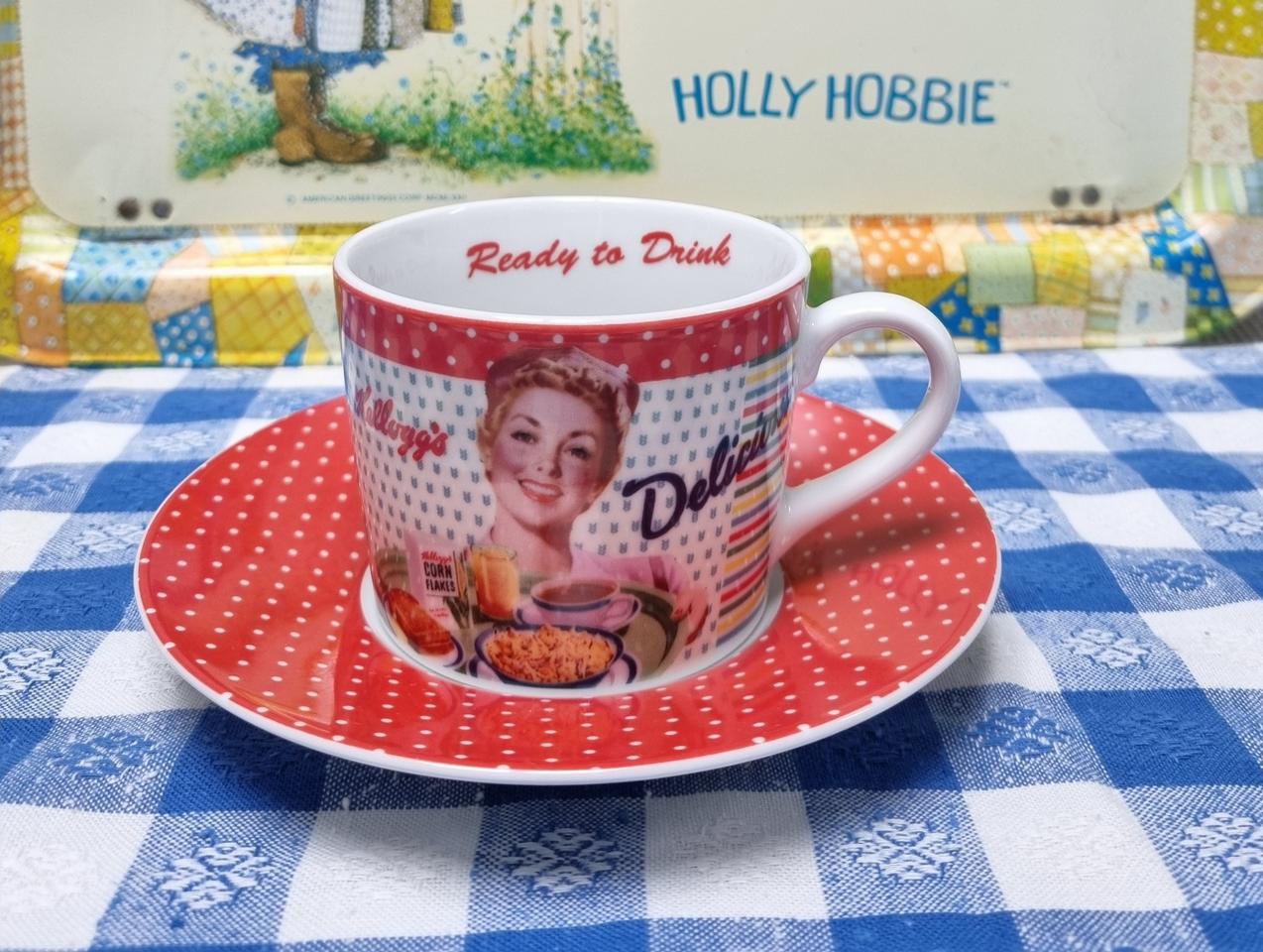 빈티지 포트메리온 켈로그 커피잔 듀오