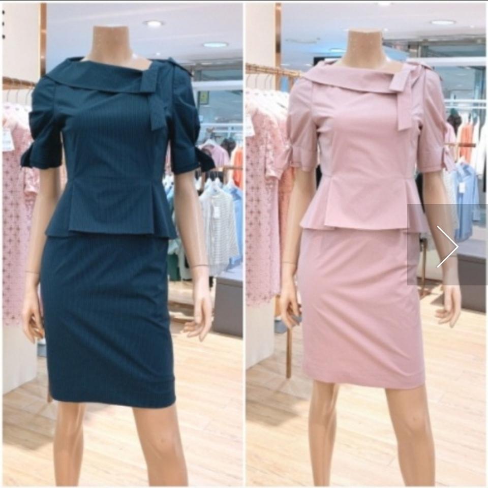 새것)LINE 라인 핑크 원피스 55 에고이스트