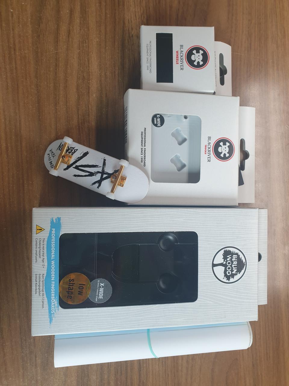 asi 베를린우드+블랙리버 34mm 골드 트럭+ 블랙리버 휠