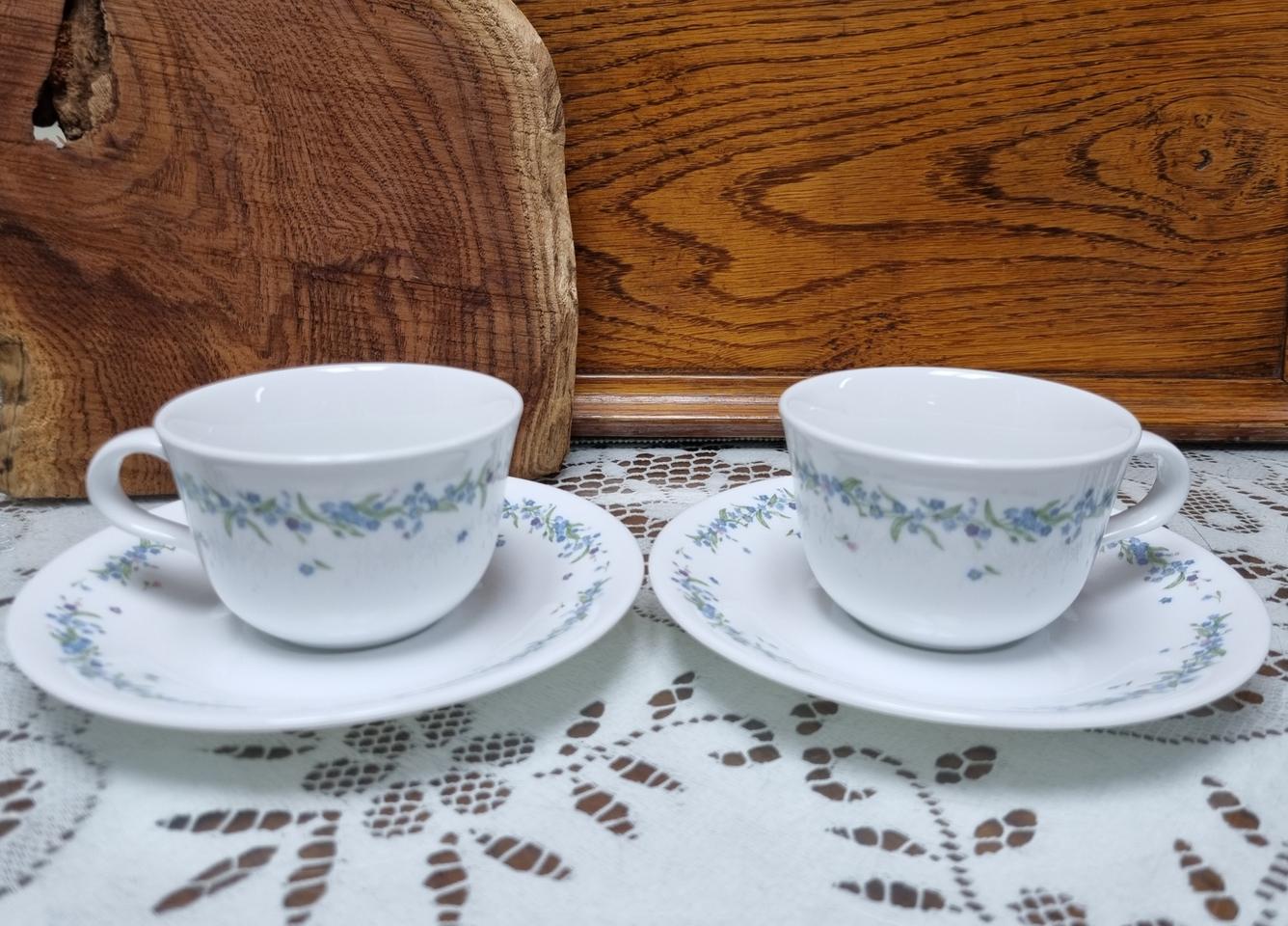 코렐 프리티플로라 커피잔 듀오 2인 세트