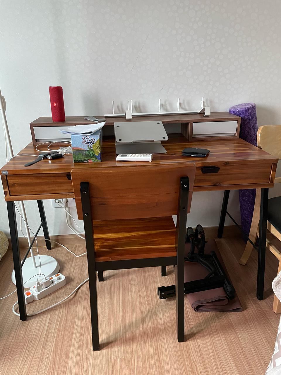 장인가구 원목 책상 의자 팝니다