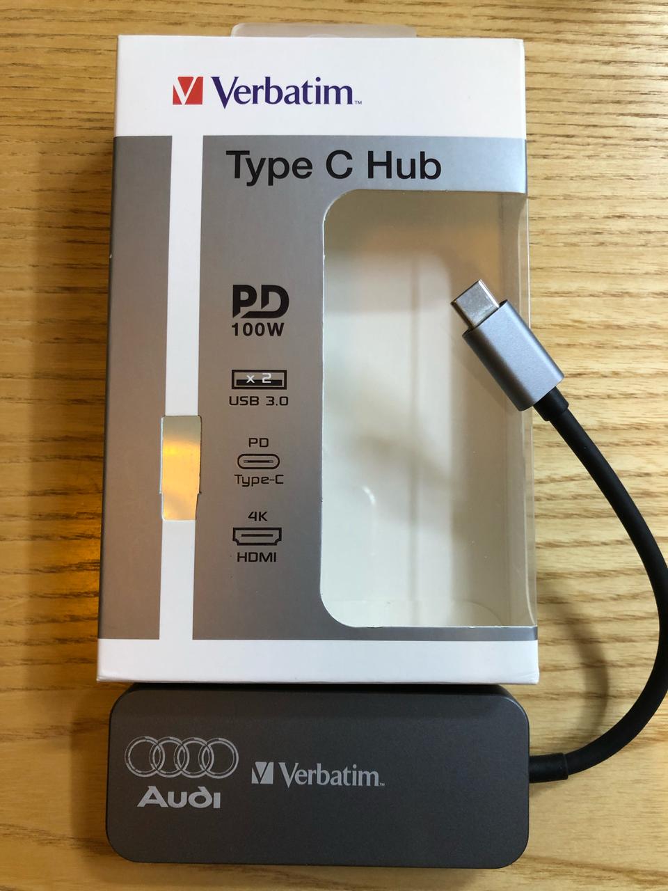 버바팀 USB3.0 Type-C PD 100W 허브
