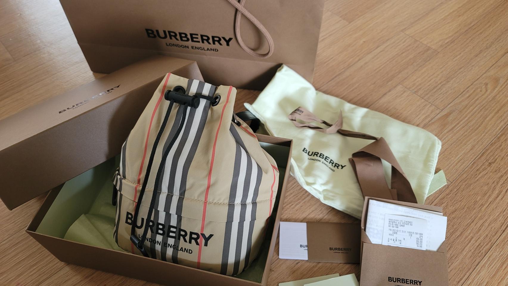 버버리 정품 포이베  리폼완료 풀박스