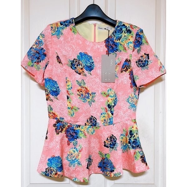 백화점 르샵 플레어 페플럼 블라우스 (새 상품)