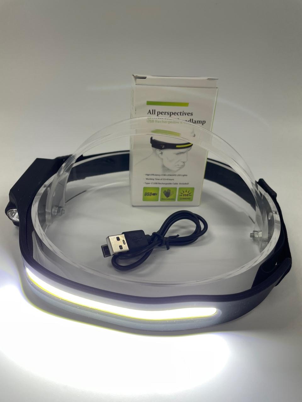 새상품)모션센서 헤드랜턴