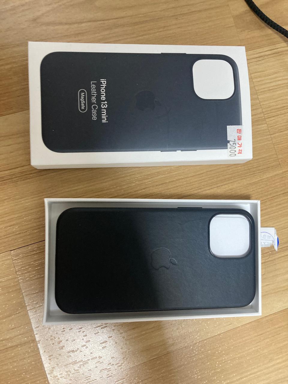 아이폰13미니 정품가죽케이스