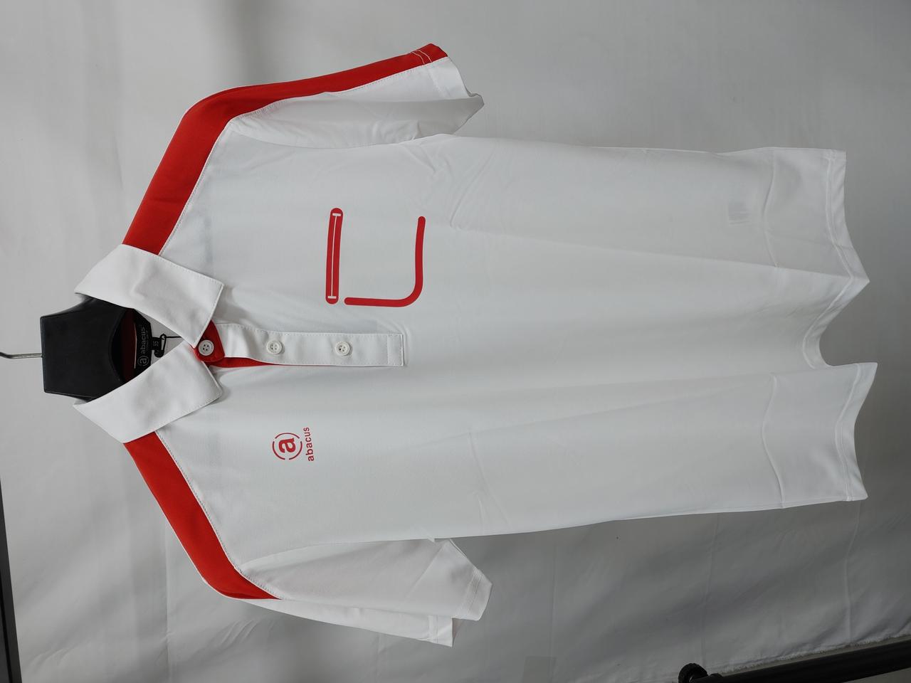 새상품 ABACUS 국내생산 남자 기능성 카라 골프티