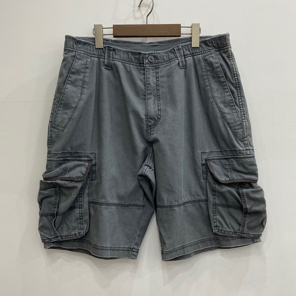 goodiellow 34사이즈 카고면반바지/그레이 새상품
