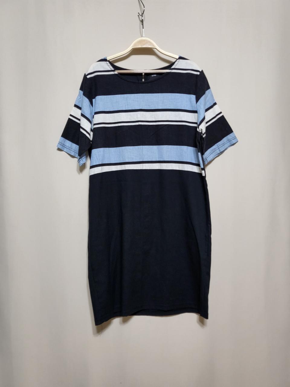 (새옷)ALPHA 스트라이프 원피스 프리