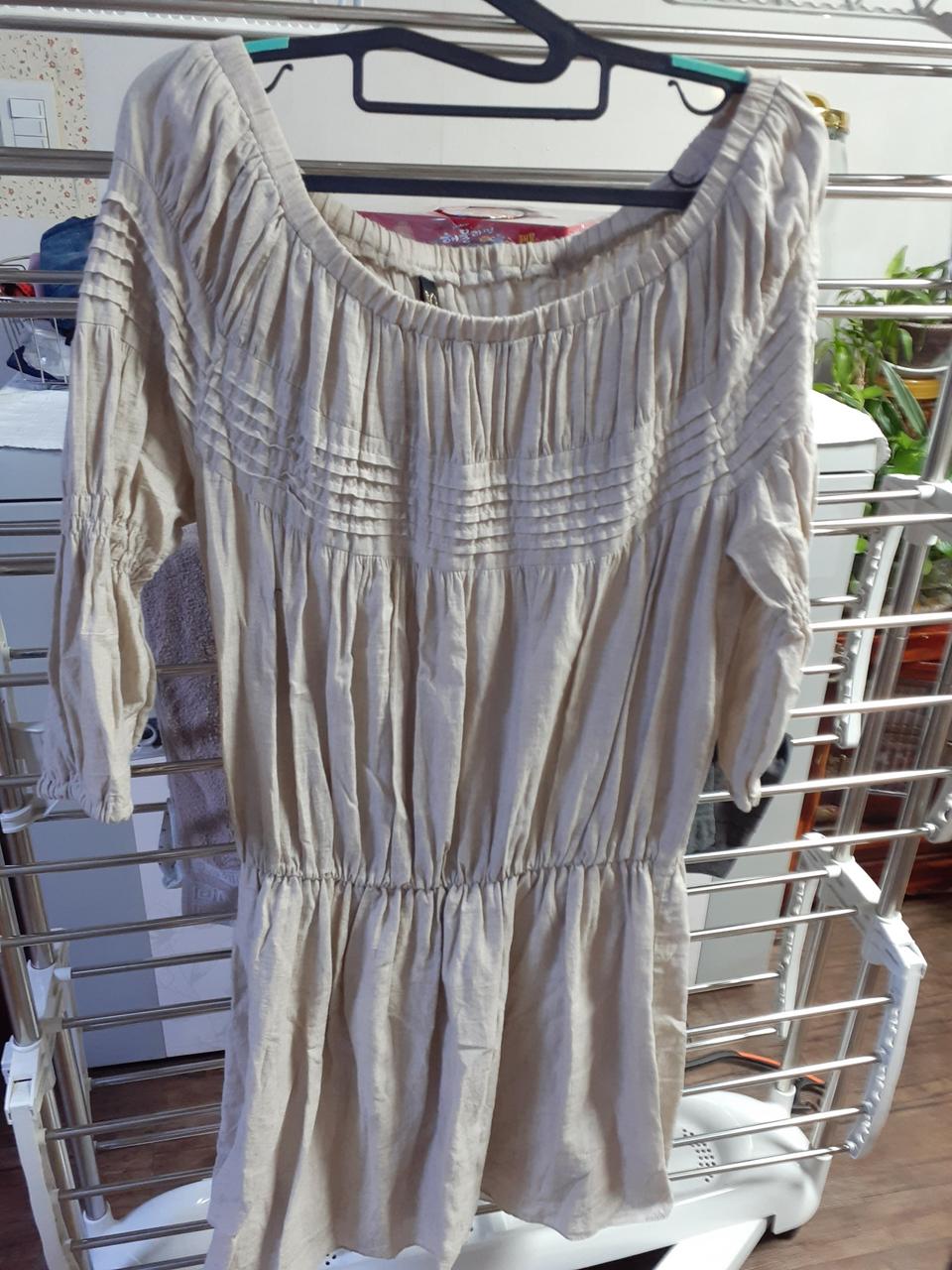 오픈 숄더 원피스 M