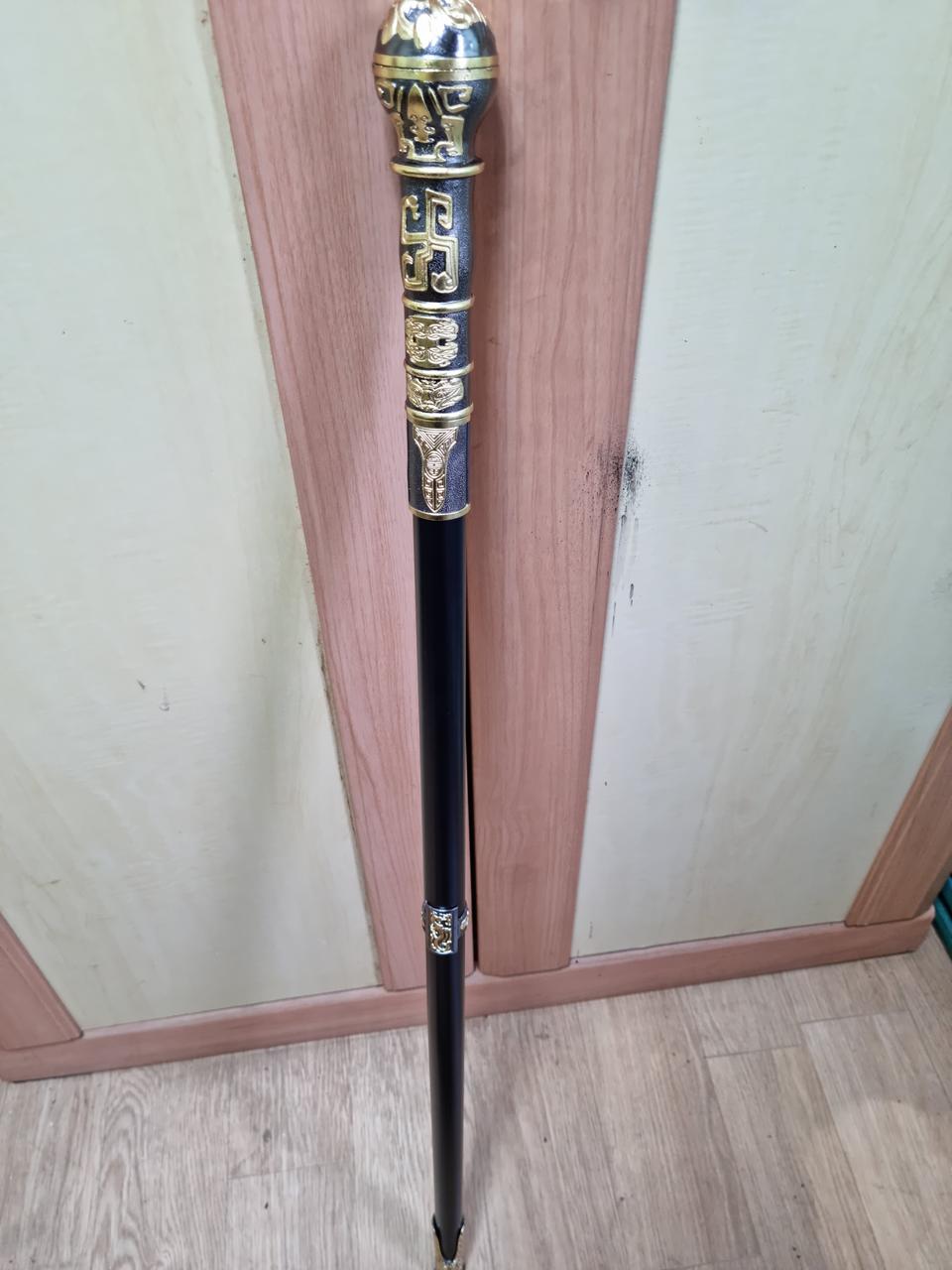 가야한일도검 스테인리스 효도검 신모델 지팡이 가검